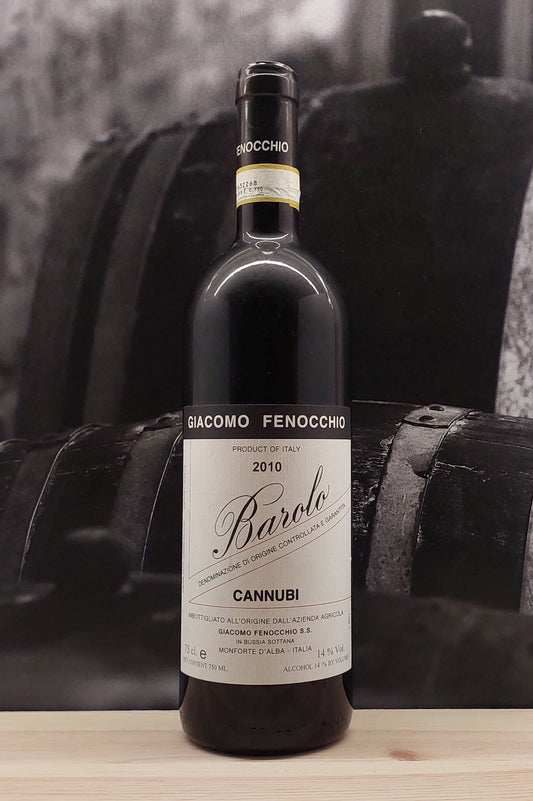 2010 Giacomo Fenocchio Barolo Cannubi